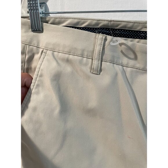 Maide Bonobos Golf Khaki Shorts Beige Men's Size 34 Cotton Blend - Picture 5 of 13